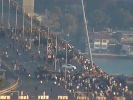 Kanlı darbe girişiminin İstanbul ayağı an be an kamerada