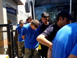 AK Parti İstanbul İl Başkanlığını basan askerler adliyede