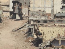 Nusaybin’den geriye bu görüntüler kaldı
