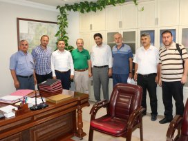 Derbent heyetinden Büyükşehire hayırlı olsun ziyaretleri