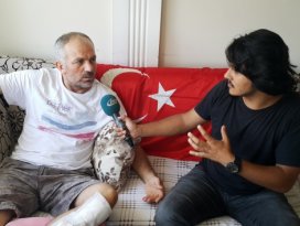 15 Temmuz gazisi: Benim oğlum asker, beni vuran da asker