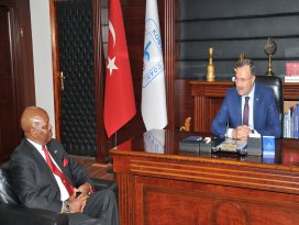 Ruanda Büyükelçisi KSOyu ziyaret etti