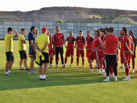Sivasspor’da neşeli antrenman