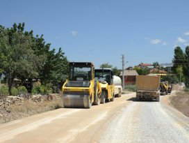 22 km’lik grup yoluna 2,5 milyon lira
