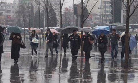 Meteorolojiden sağanak yağış uyarısı