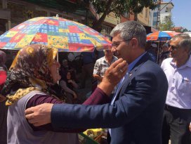 Milletvekili Babaoğlu Hüyük’te incelemelerde bulundu