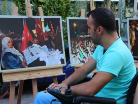 Konya’da fotoğraflarla milli irade nöbetleri