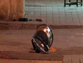 Beyoğlunda düdüklü tencere polisi alarma geçirdi
