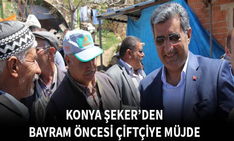 Konya Şeker’den bayram öncesi çiftçiye avans