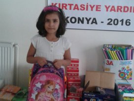 Konya İHH’dan 1200 öğrenciye kırtasiye yardımı