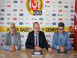 Vali Canbolat, Gazeteciler Cemiyeti’ni ziyaret etti