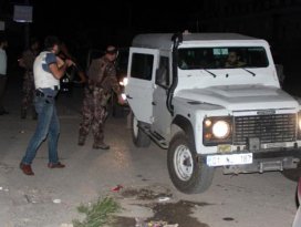 Uygulama noktasına ses bombası atıldı, polis operasyon başlattı