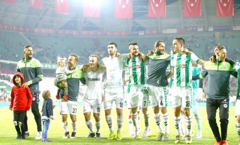 Konyaspor geçen sezonu yakaladı