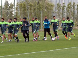 Konyaspor, Braga maçı hazırlıklarına başladı