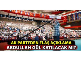 AK Partiden flaş Abdullah Gül açıklaması
