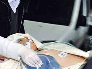 Düğünde maganda kurşunuyla yaralandı
