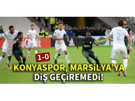 Konyaspor, Marsilyaya diş geçiremedi!