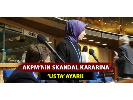 AKPMnin skandal kararına ‘Usta’ ayarı!