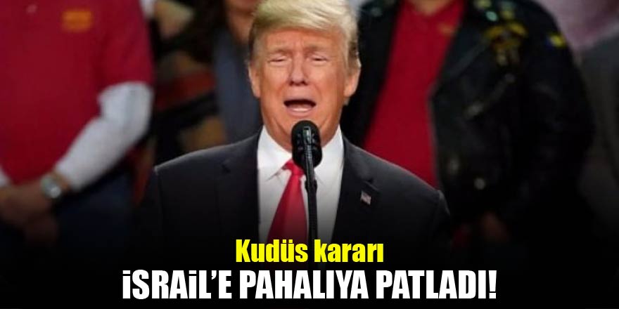 Kudüs kararı İsraile pahalıya patladı!