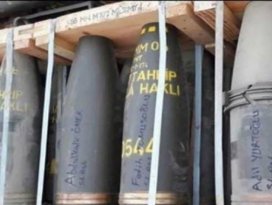Afrin bu mermilerle vuruluyor! Ayrıntıya dikkat!