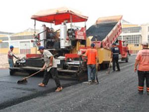 Karatayda sanayi siteleri asfaltlanıyor